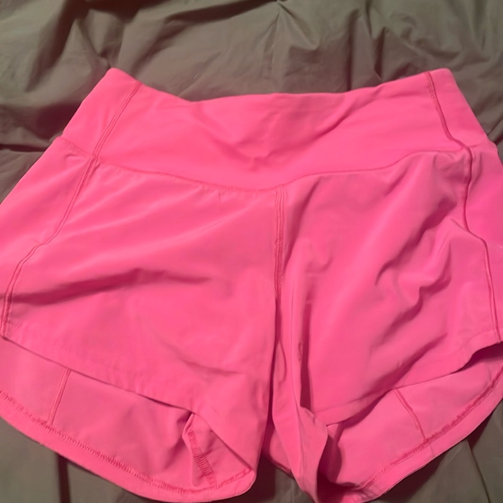 Lululemon speed up mid rise 4 in shorts